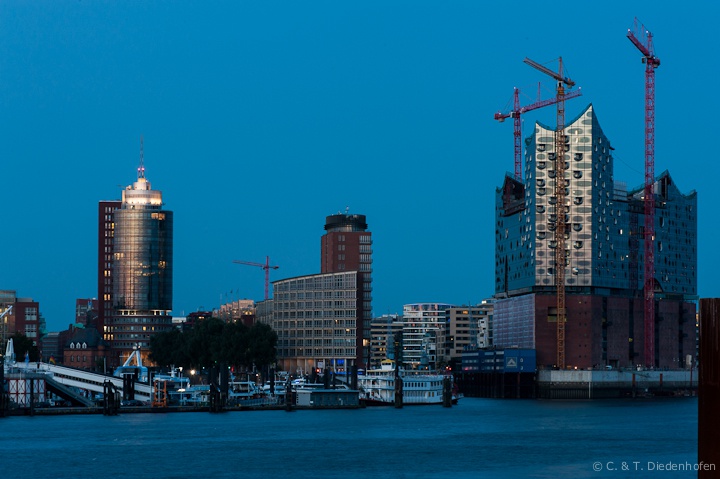 schöne blaue Stunde...