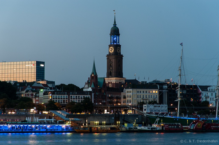 schöne blaue Stunde...