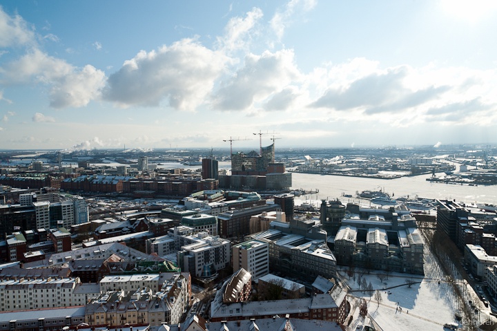 Hamburg von oben