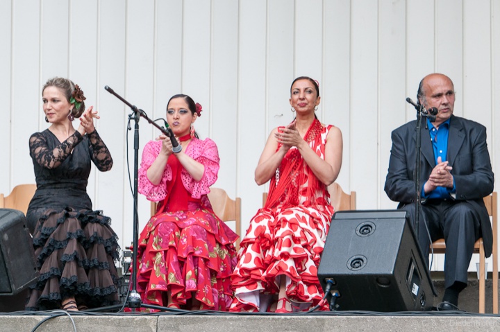 spanischer Tag und Flamenco