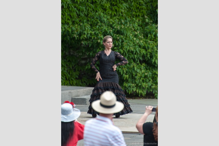 spanischer Tag und Flamenco