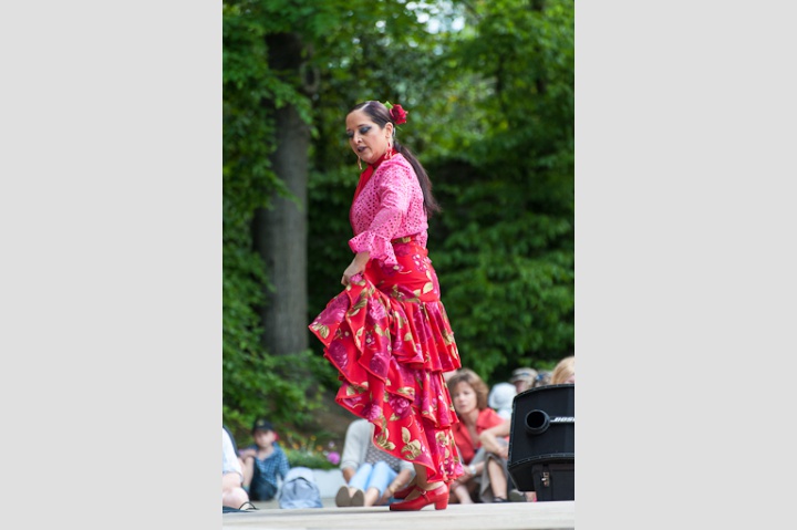 spanischer Tag und Flamenco