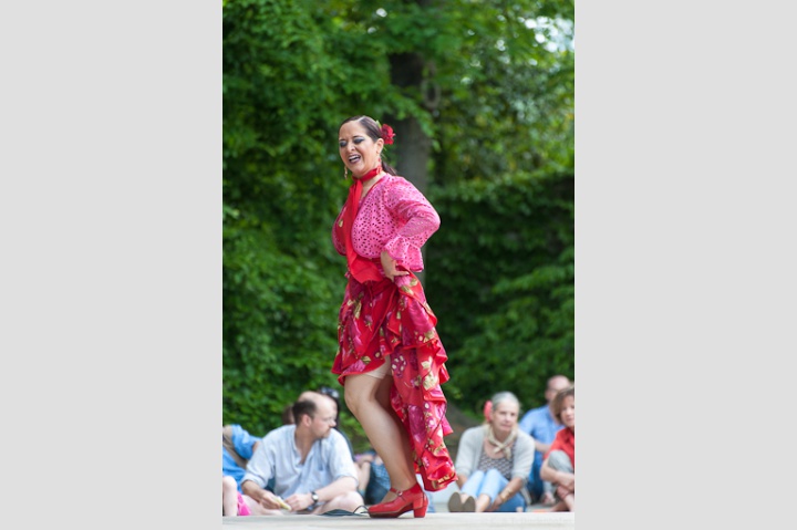 spanischer Tag und Flamenco