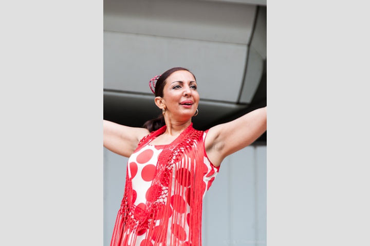 spanischer Tag und Flamenco