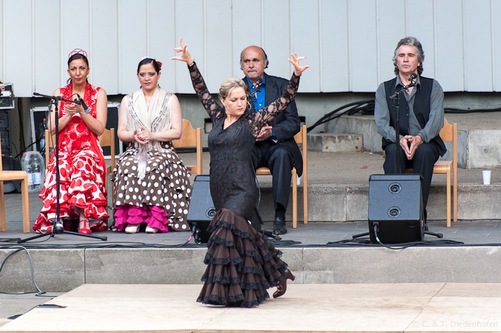 spanischer Tag und Flamenco