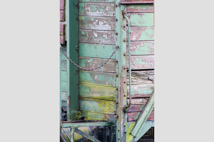 alter Eisenbahnwaggon