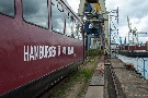 Triebwagen der alten Hafenbahn