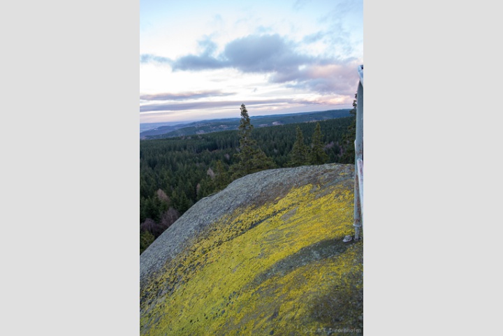 Blick vom Ottofelsen