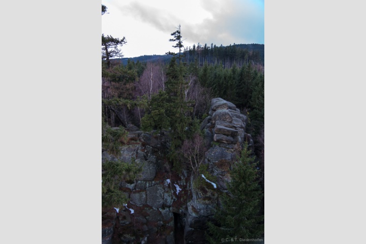 Blick vom Ottofelsen
