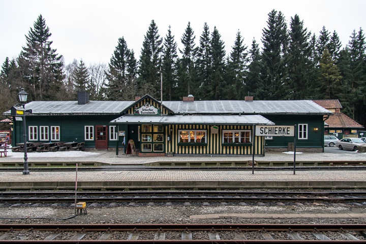 Ausgangspunkt, Bahnhof Schierke