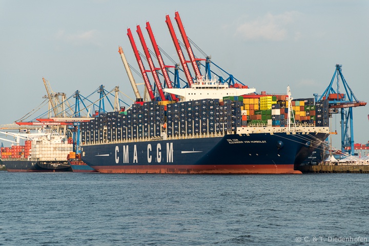 Taufe des Containerriesen