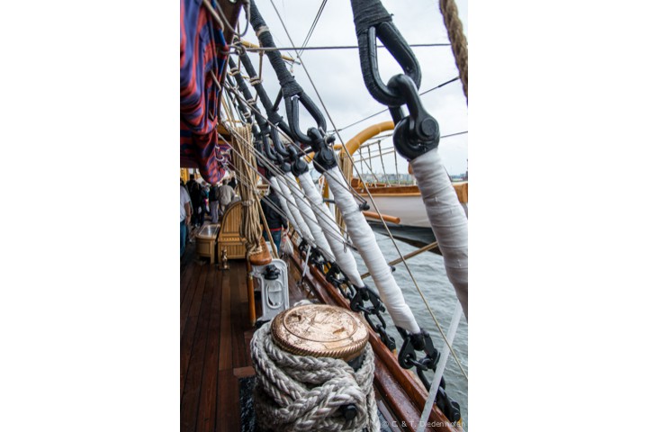 auf der Americo Vespucci