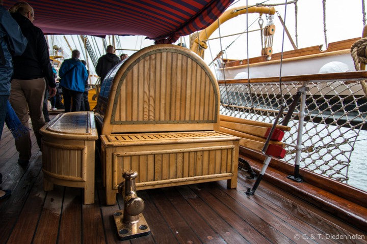 auf der Americo Vespucci