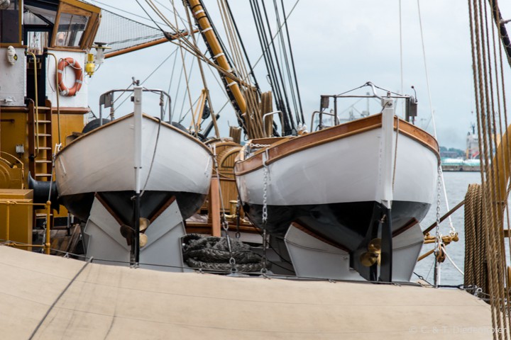 auf der Americo Vespucci