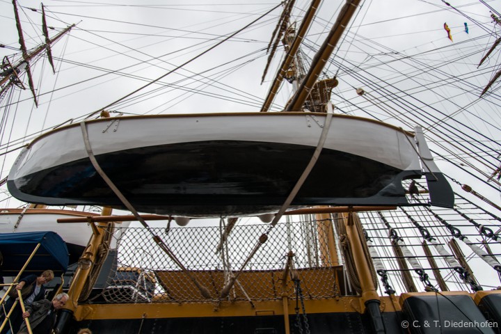 auf der Americo Vespucci