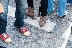 nicht alle Schuhe überleben