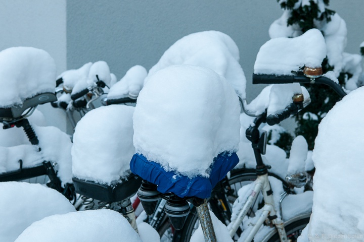 da will man einmal Fahrradfahren ...