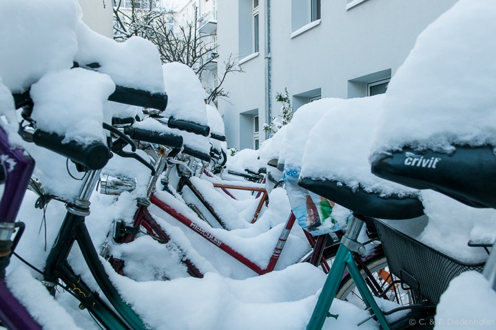 da will man einmal Fahrradfahren ...