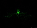 Laser trifft Kristall