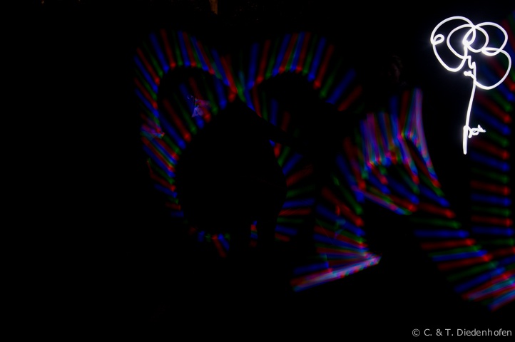 ein bißchen Lightpainting