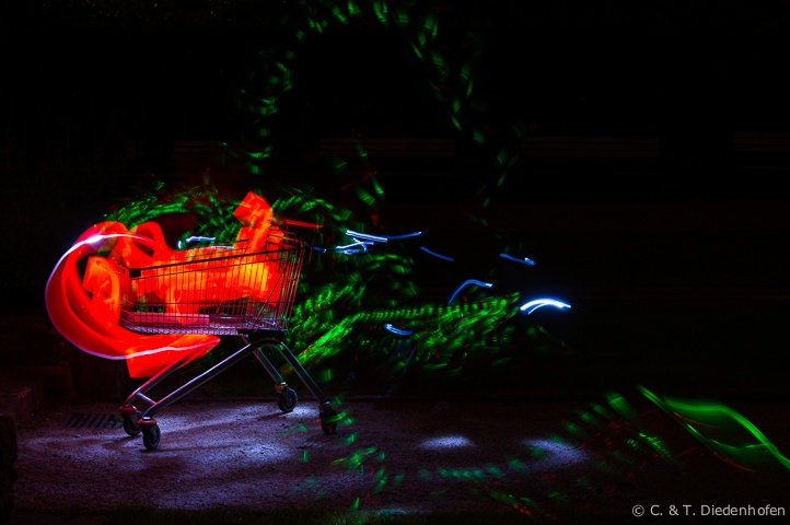 ein bißchen Lightpainting