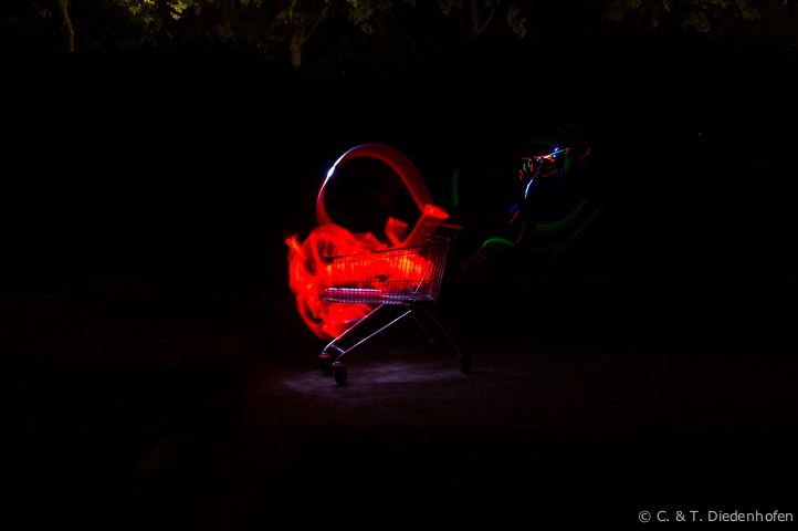 ein bißchen Lightpainting
