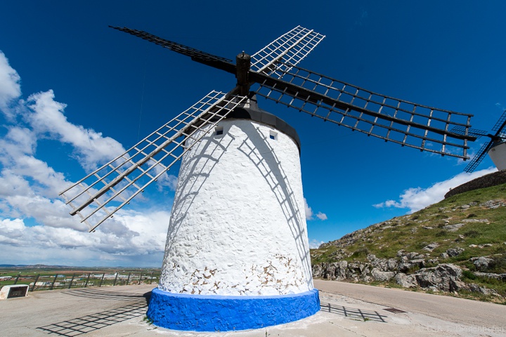 die Mühlen von Consuegra und Toledo