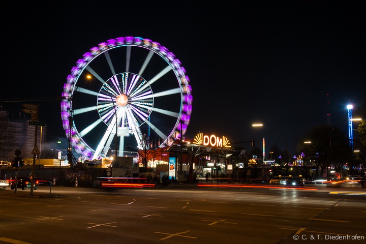 März, mehr Lightpainting und Dom